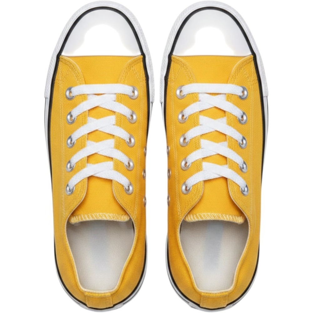 Converse Chuck Taylor All Star Low Top Sneakers Women's SZ6/Men's SZ 4 YELLOW